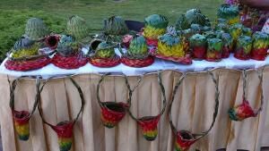 Hat-weaving-island-party