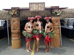 hula aloha luau dancers